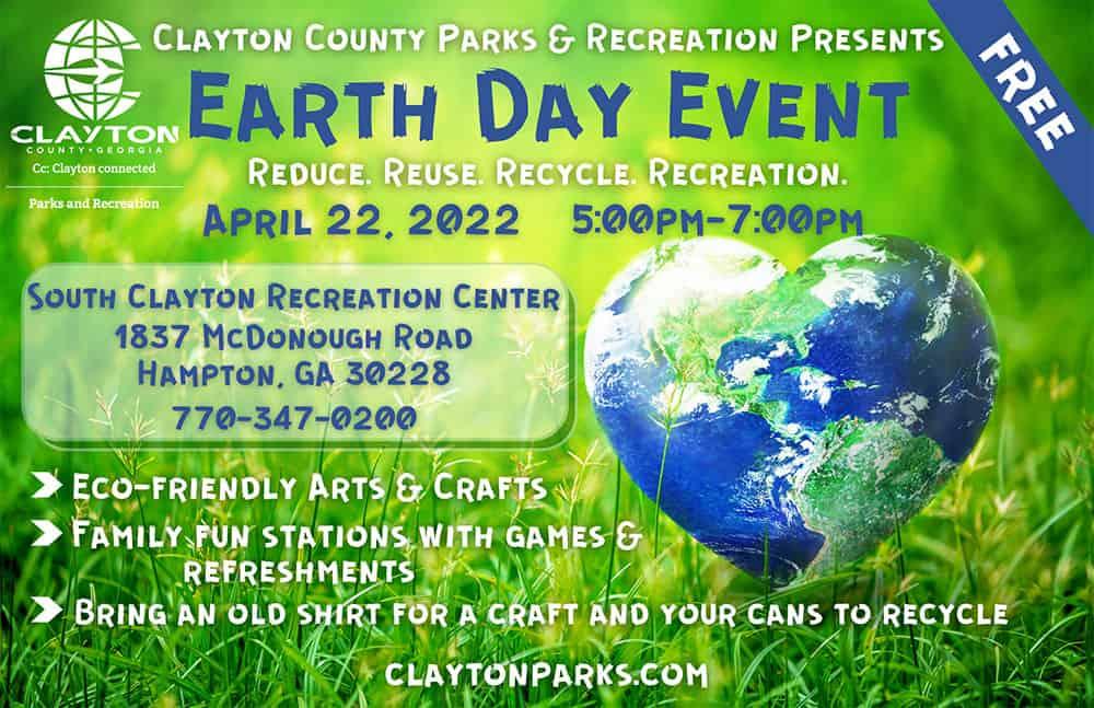 Earth Day Event Clayton County Parks