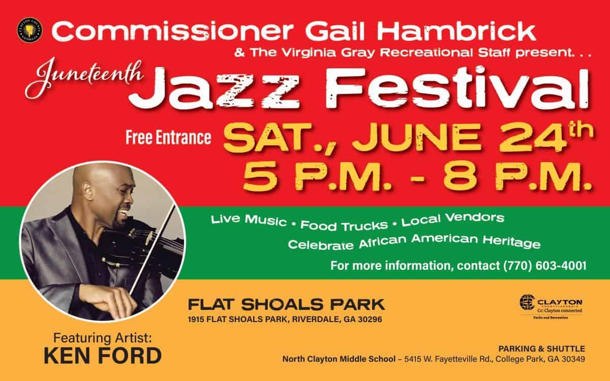 Jazz Festival Clayton County Parks