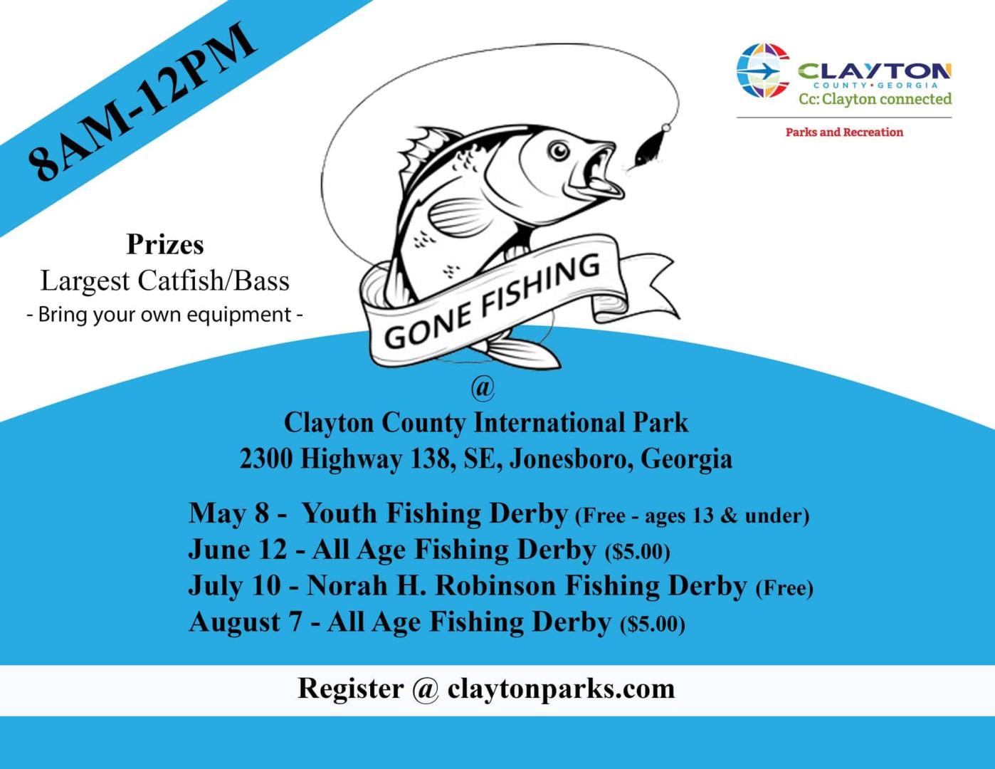 Fishing Derby Series – Clayton County Parks