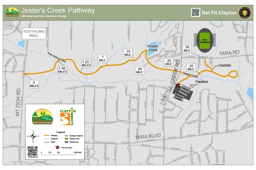 Jesters Creek Pathway 2024