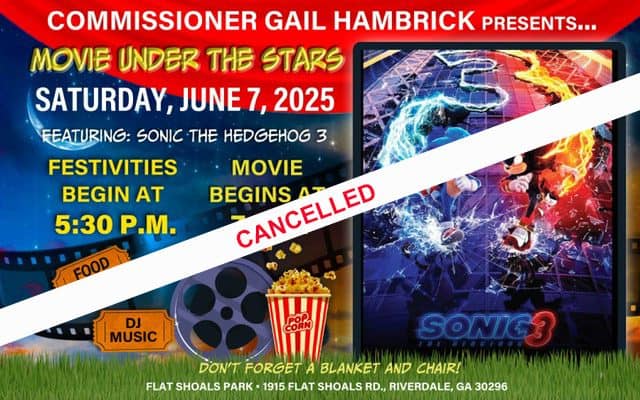 Move Under the Stars event cancelled due to weather