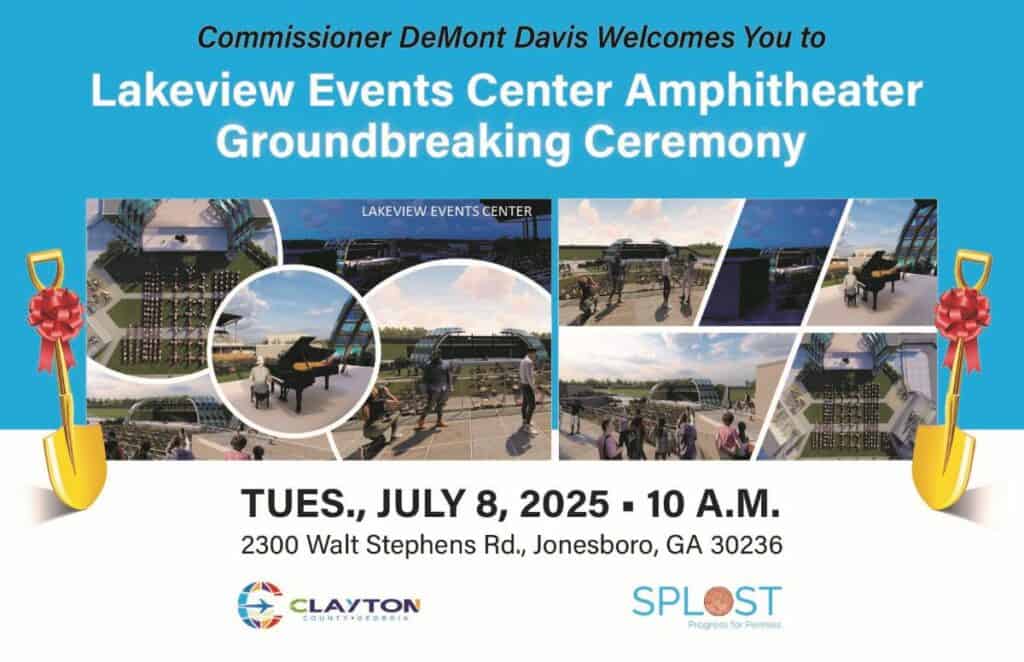 Lakeview Event Center Amphitheatre Renovation Groundbreaking Ceremony