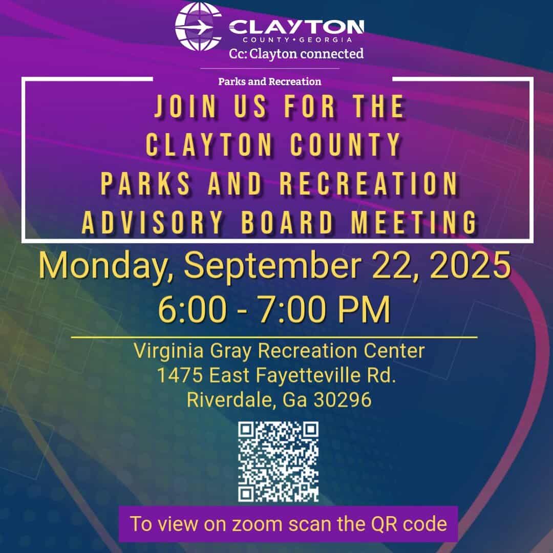 Advisory Board Meeting Flyer for September 22, 2025