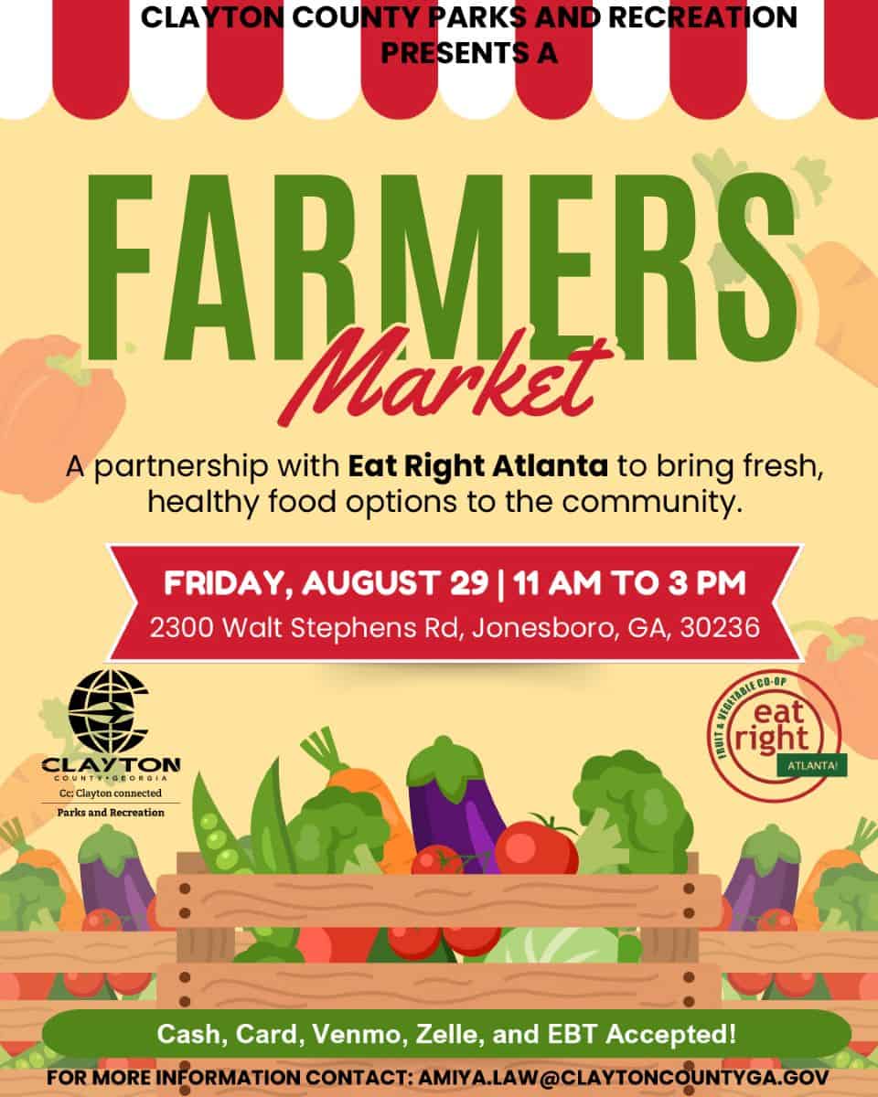 Farmers Market on Friday, August 29, 2025