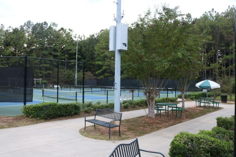 Grounds at Tennis Center
