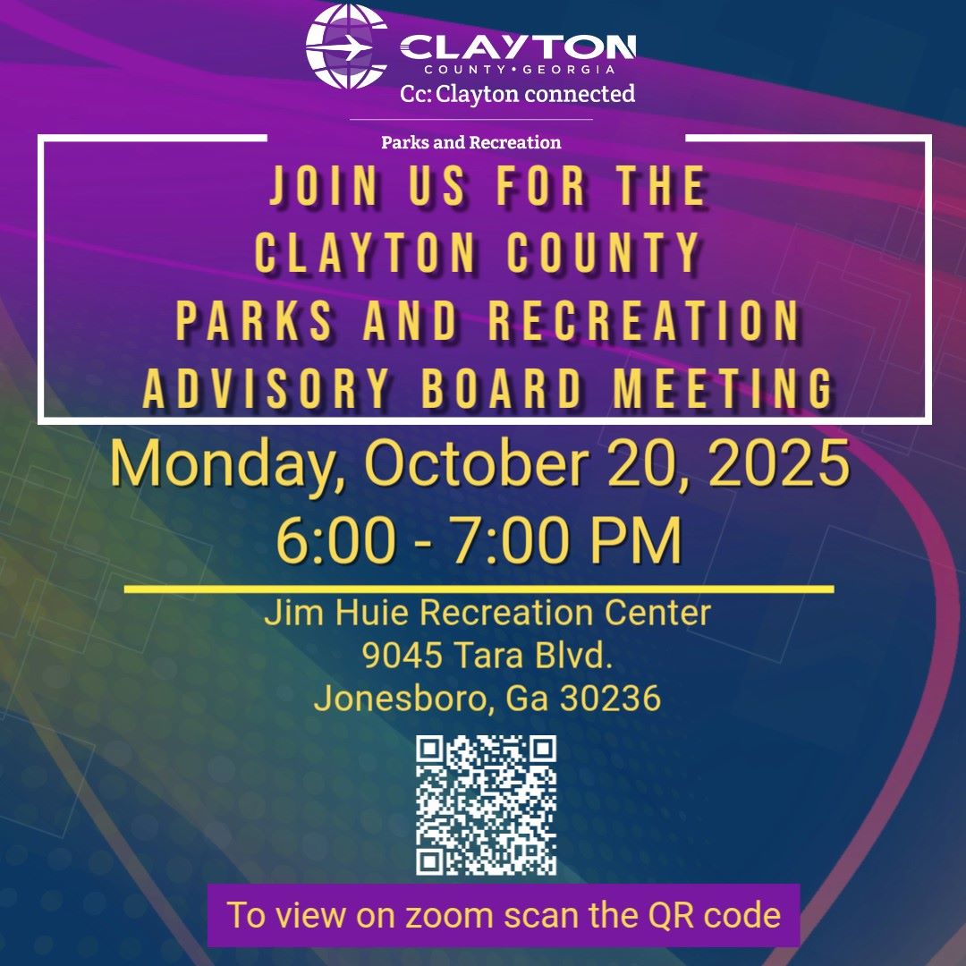 Advisory Board Meeting Flyer October 20, 2025