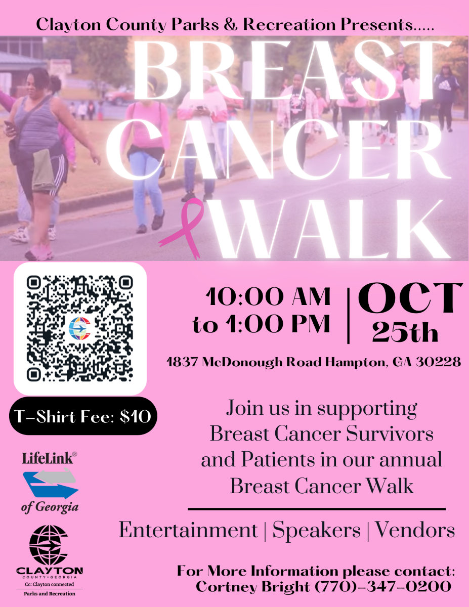 breast cancer walk flyer