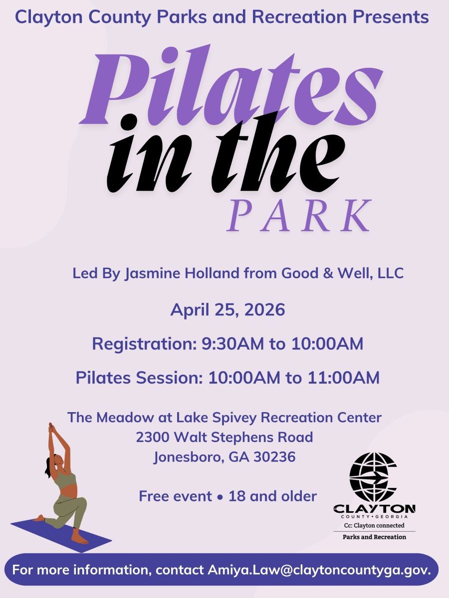 Pilates in the park 2026