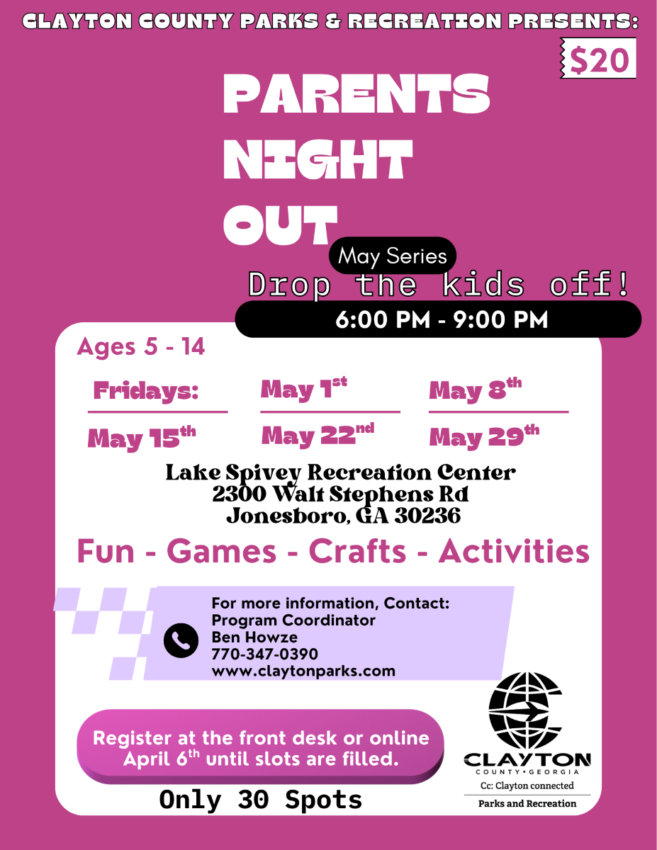 Parents Night Out May Series April 2026