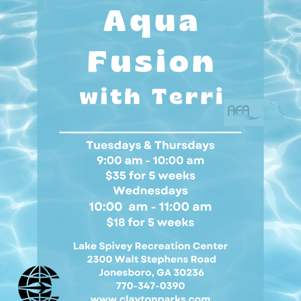 Aqua fusion with Terri MAy 2026