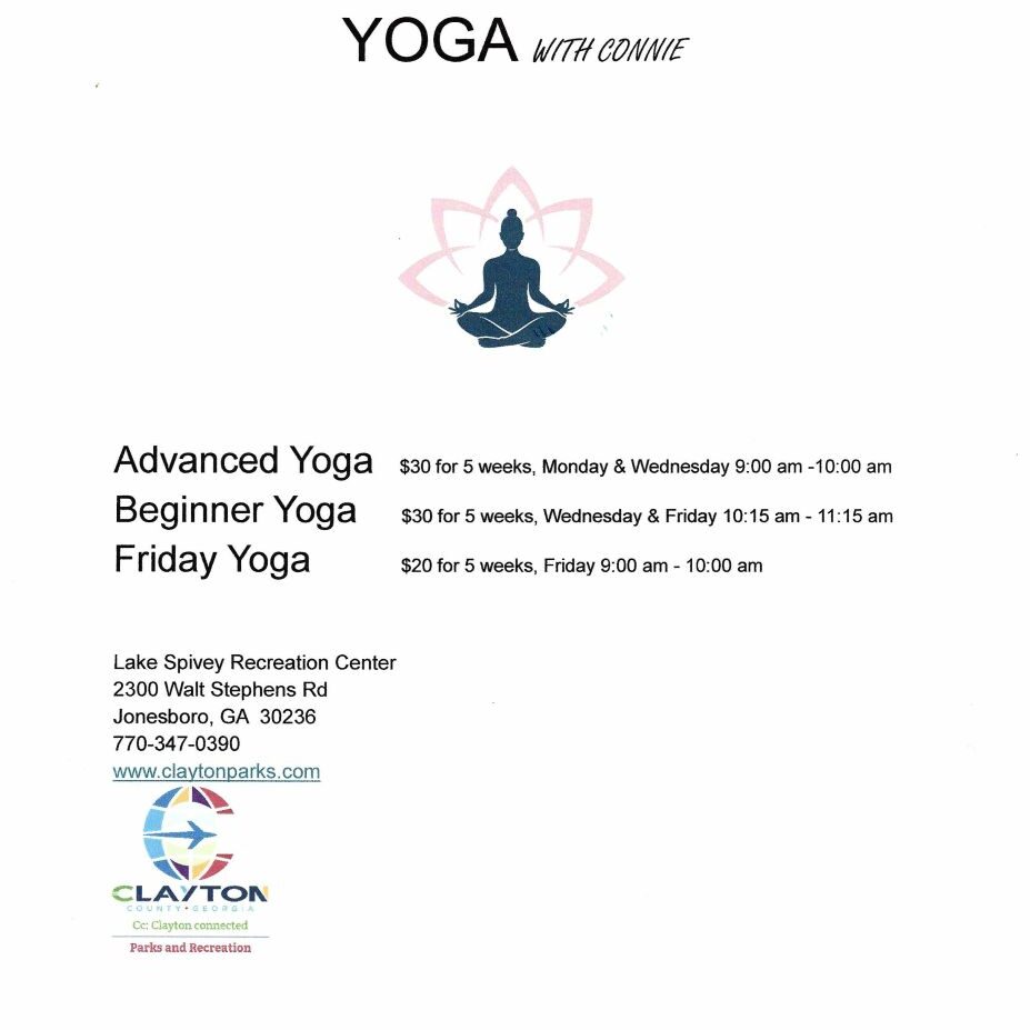 Yoga with Connie Flyer