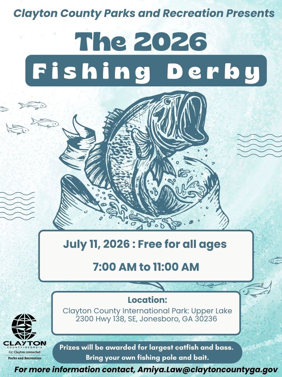 Fishing Derby flyer July 11, 2026