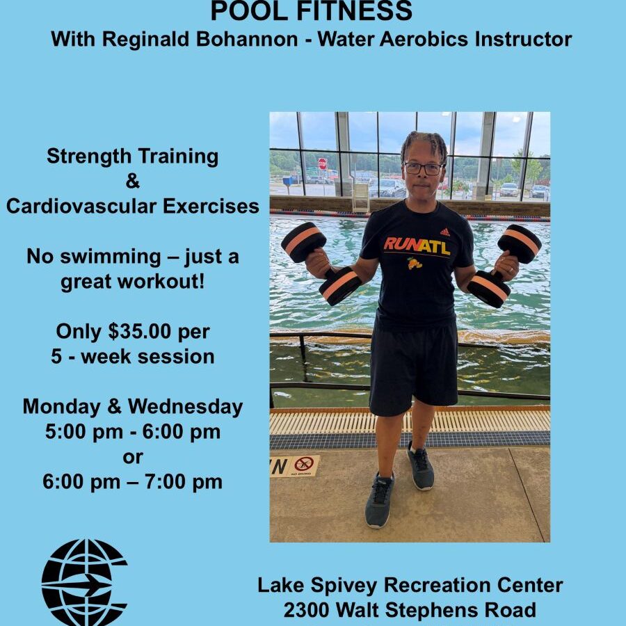 Pool Fitness Flyer