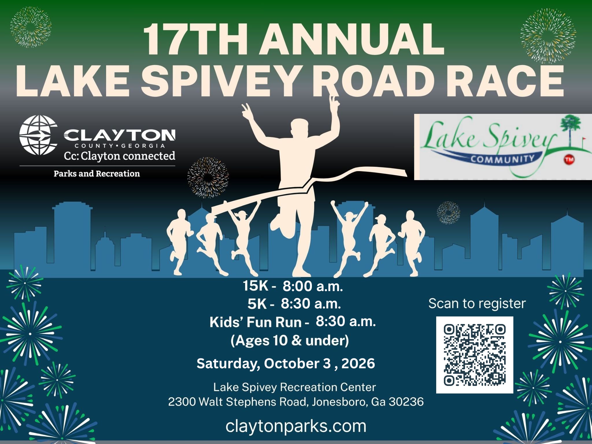 17th Annual Lake Spivey Road Race