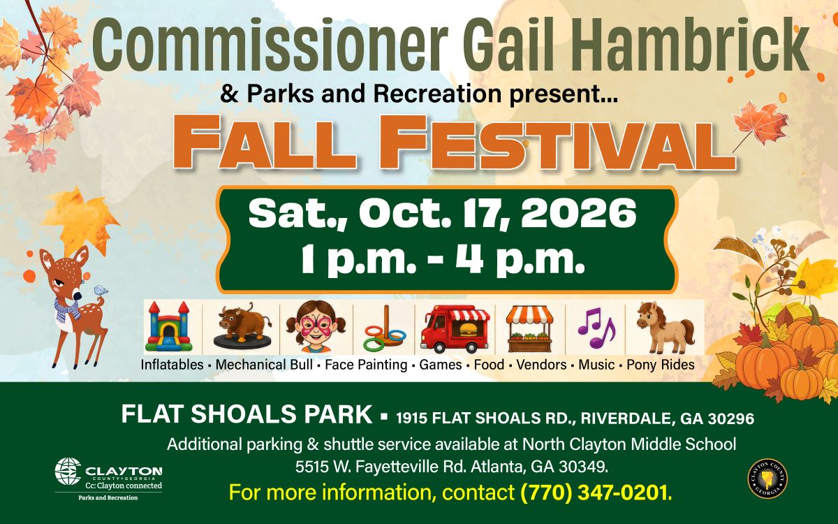 Fall Festival 2026 flyer