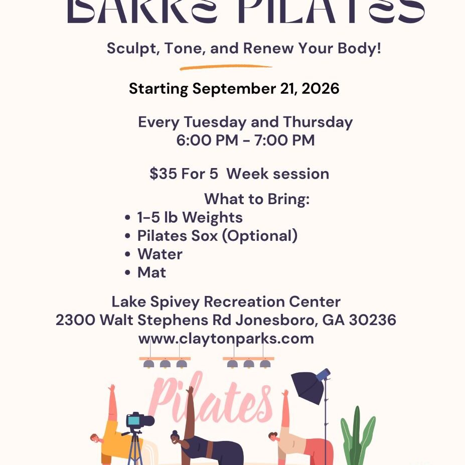 Barre Pilates flyer 2026
