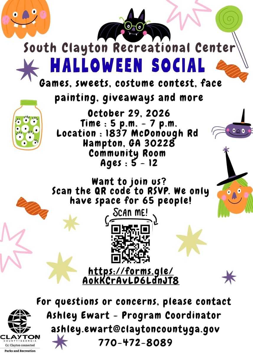 Halloween social flyer 2026